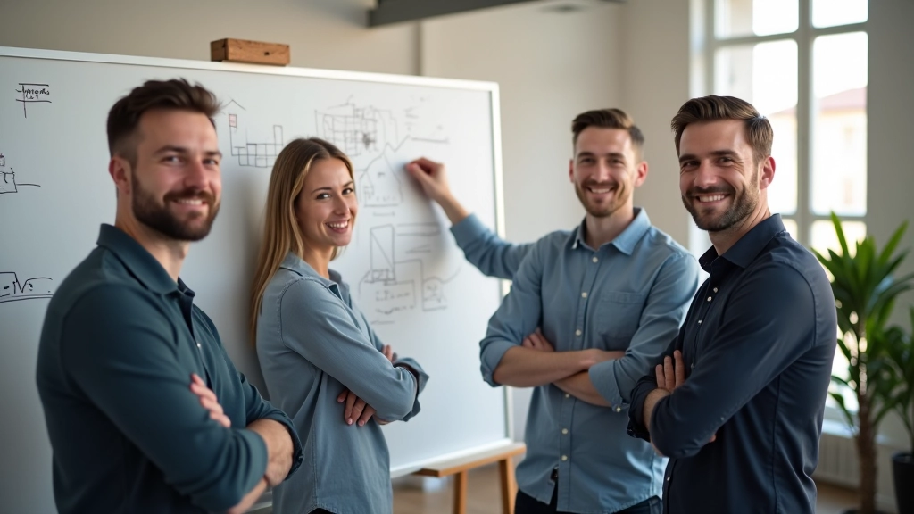 Startup komanda darbojas pie tehnoloģiju produkta ar mākslīgo intelektu